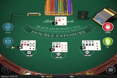 Double Exposure Blackjack