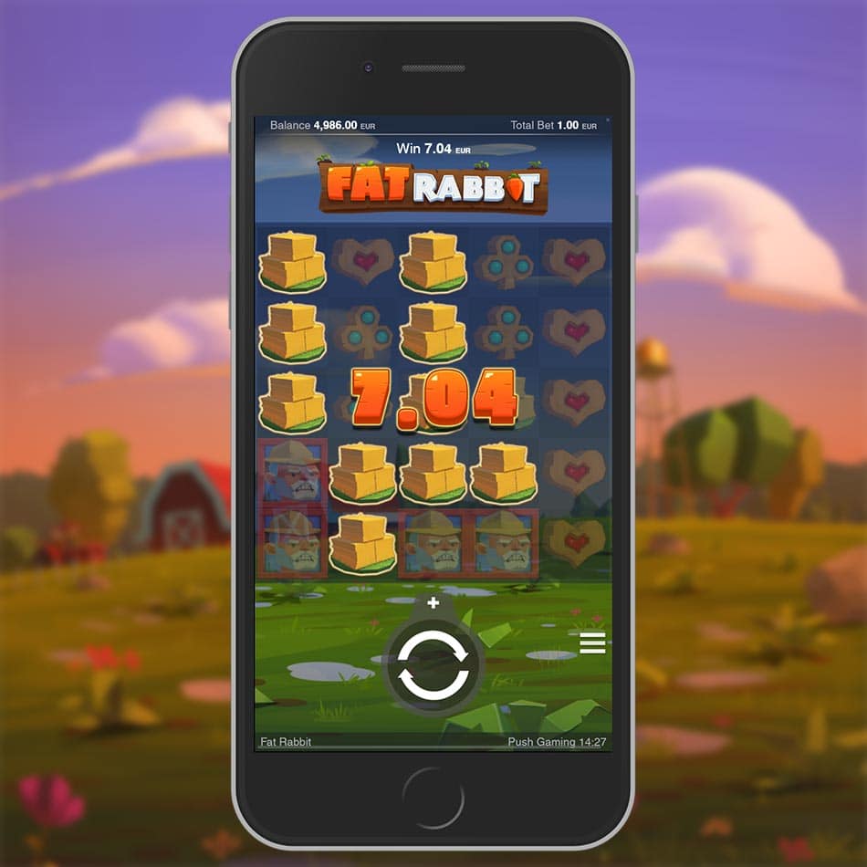 Fat Rabbit Slot Machine Win