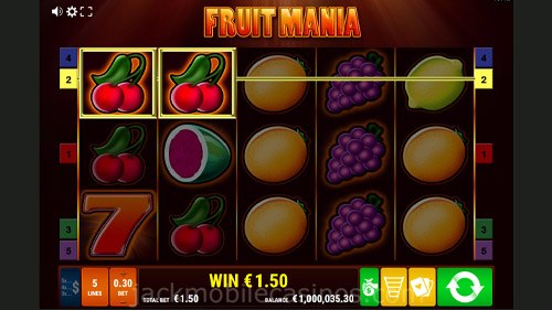 Fruit Mania Slot Win