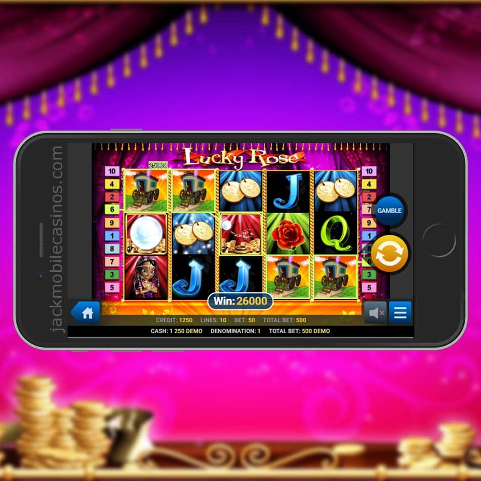 Lucky Rose Slot Machine Big Win