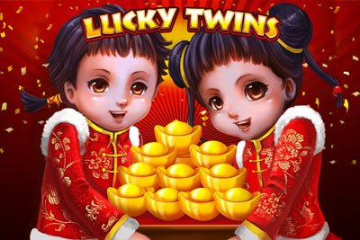 Lucky Twins Slot Machine Logo