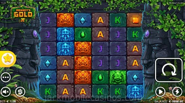 Monkey’s Gold xPays Slot Grid