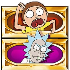 Rick and Morty Megaways™ Slot Machine Main Characters