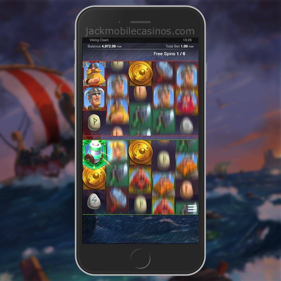 Viking Clash Slot Machine Sticky Wilds